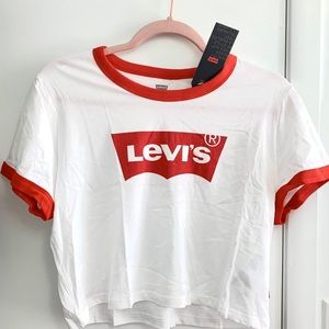 Levi’s crop top new with tags nwt size xl